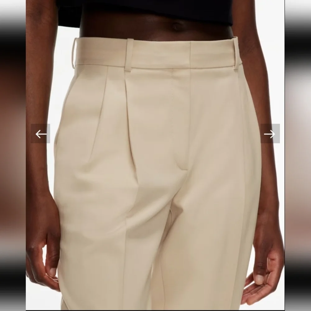 Aritzia Babaton Vogue satin pants Sz 12
